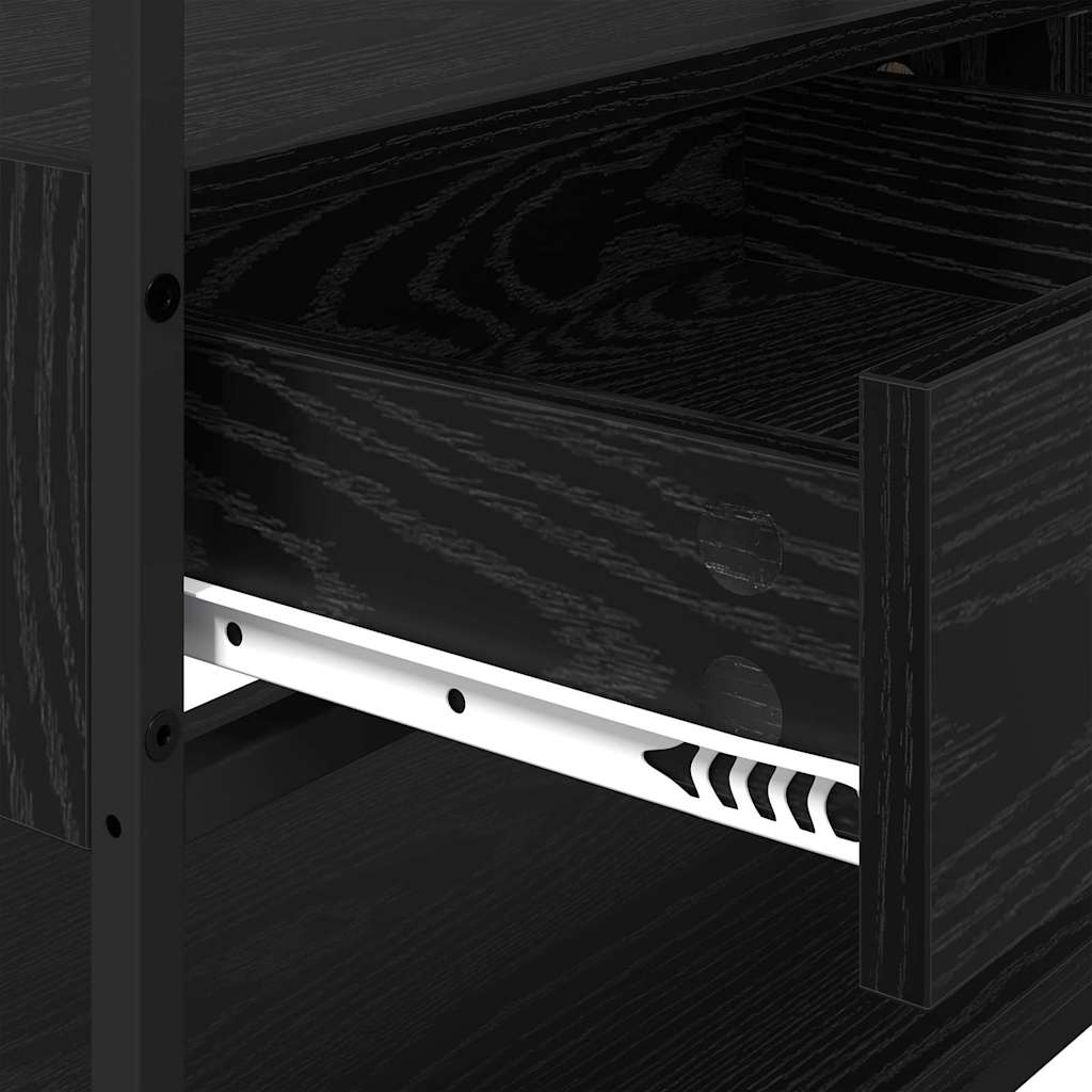 Armoire Chêne noir 89 x 39 x 184.5 cm Bois d'ingénierie - XIOS