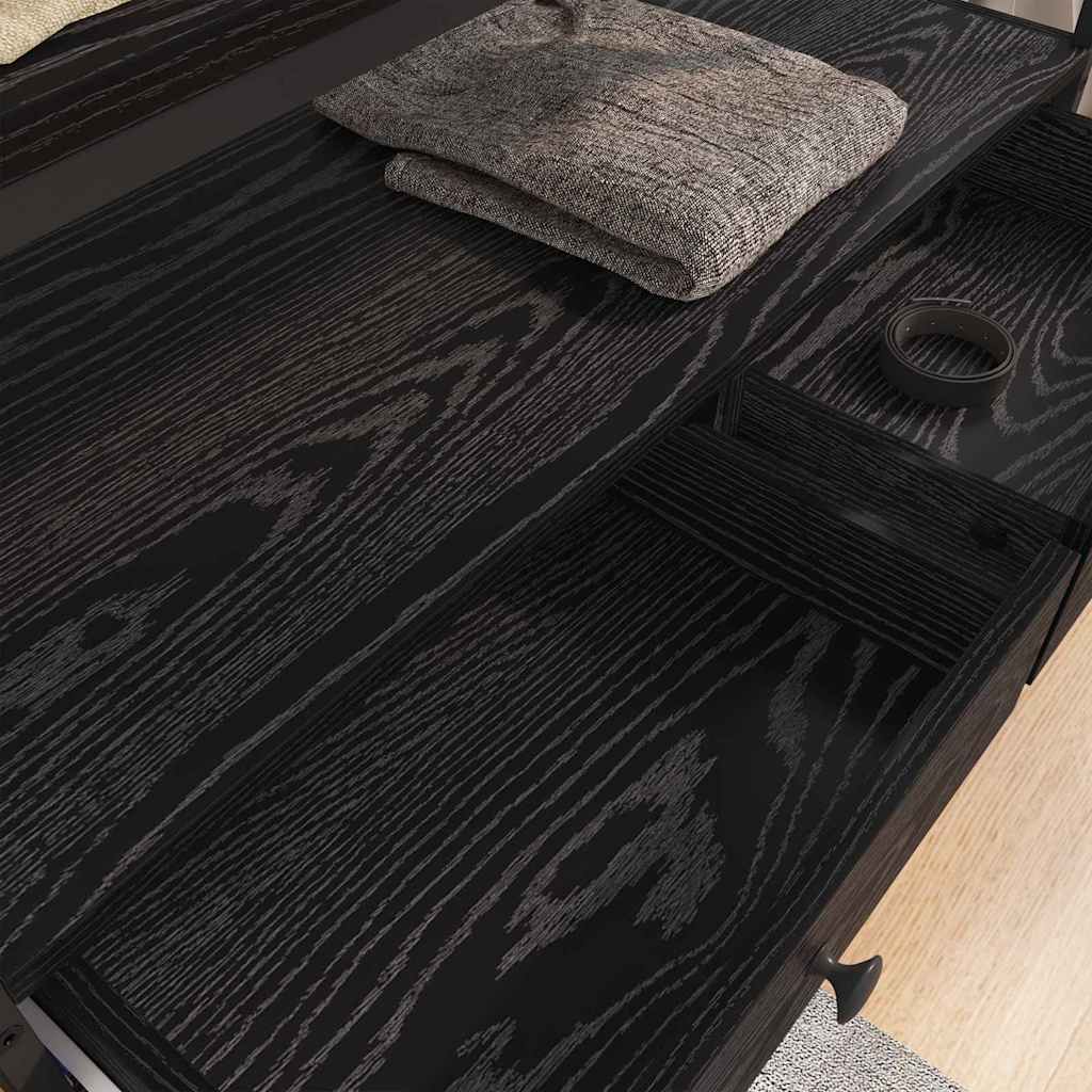 Armoire Chêne noir 89 x 39 x 184.5 cm Bois d'ingénierie - XIOS