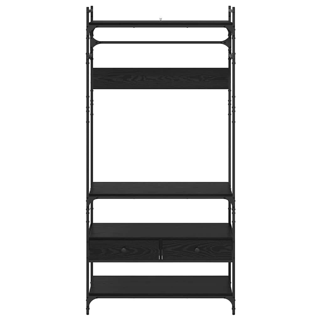 Armoire Chêne noir 89 x 39 x 184.5 cm Bois d'ingénierie - XIOS