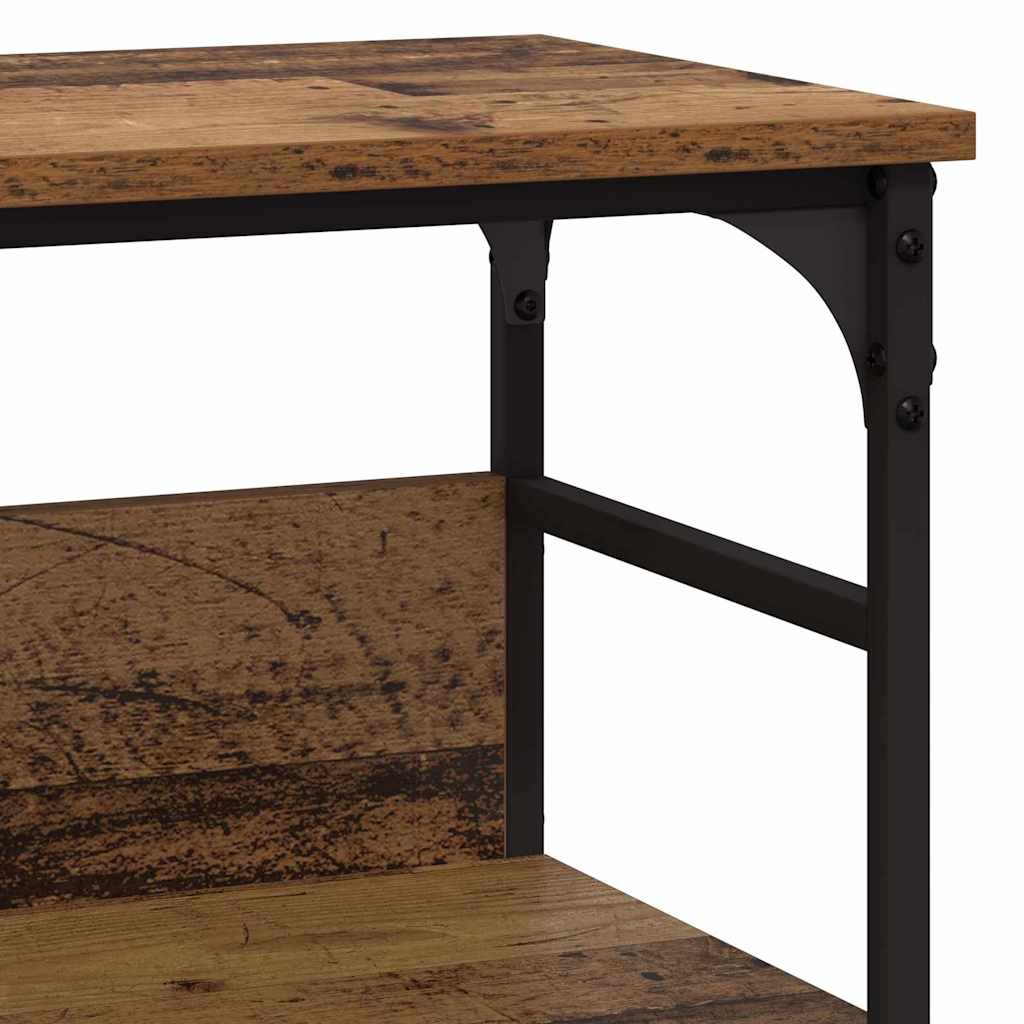 Table console Bois ancien 100 x 32 x 75 cm Bois d'ingénierie - XIOS