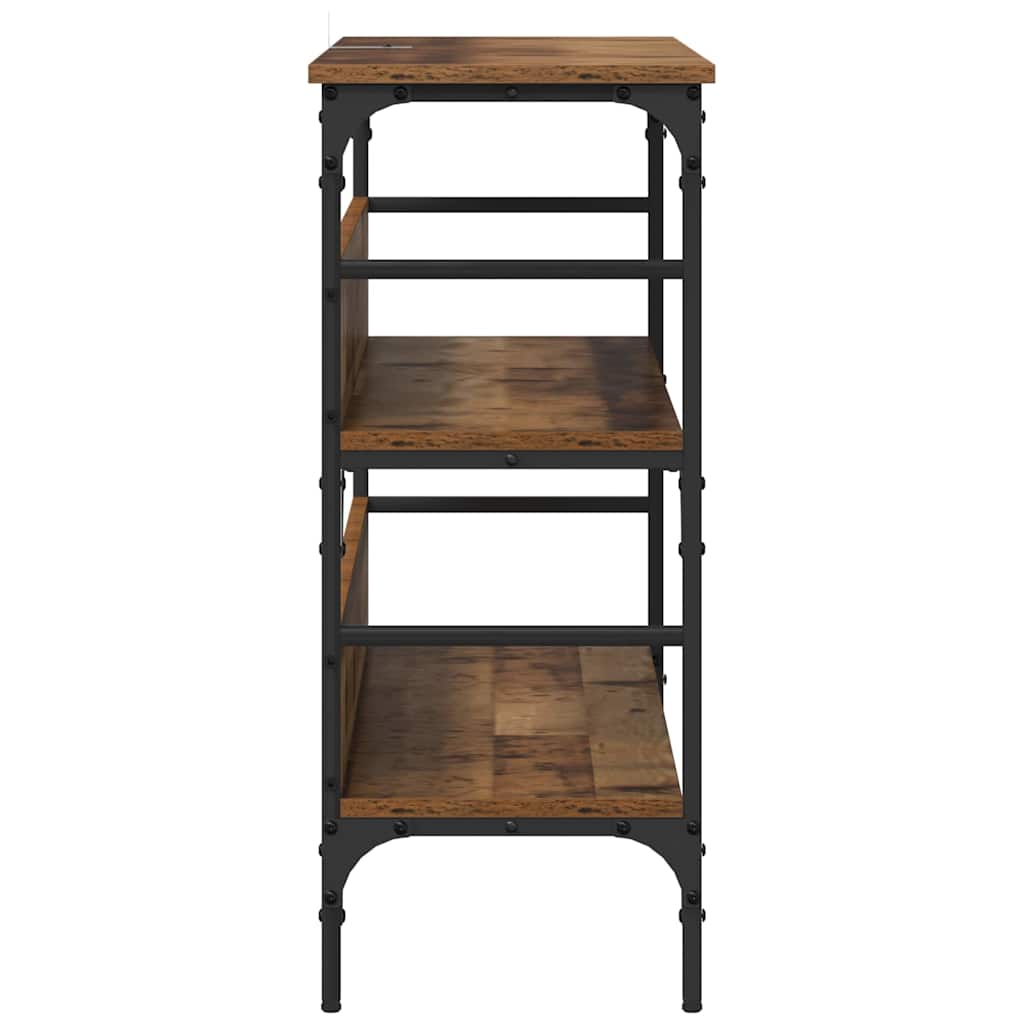 Table console Bois ancien 100 x 32 x 75 cm Bois d'ingénierie - XIOS