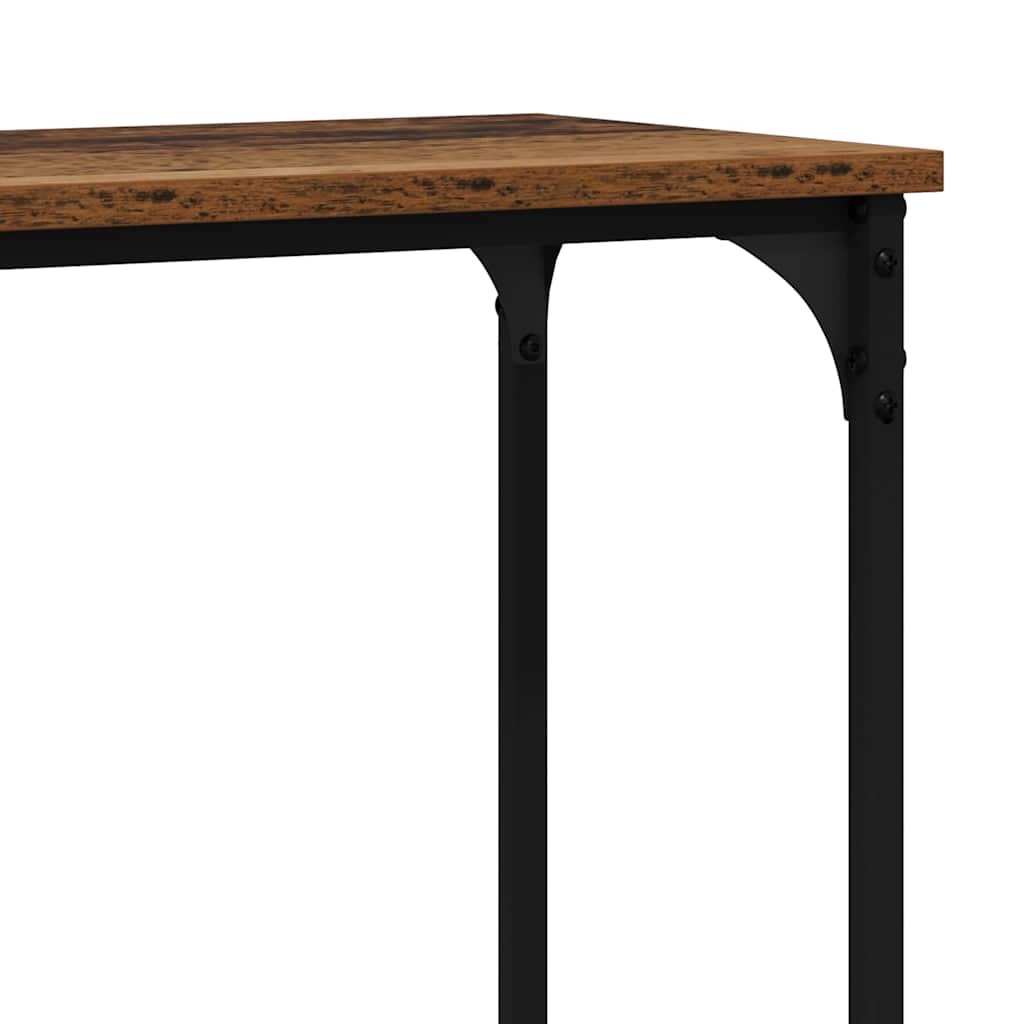 Table console Bois ancien 160 x 29 x 80 cm Bois d'ingénierie - XIOS