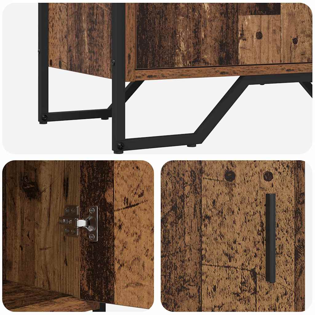 Buffet Marron 78 x 35.5 x 74.5 cm Bois d'ingénierie - XIOS