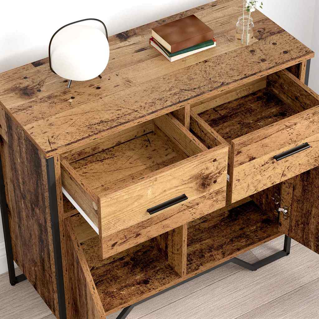 Buffet Bois ancien 79.5 x 35.5 x 74.5 cm Bois d'ingénierie - XIOS