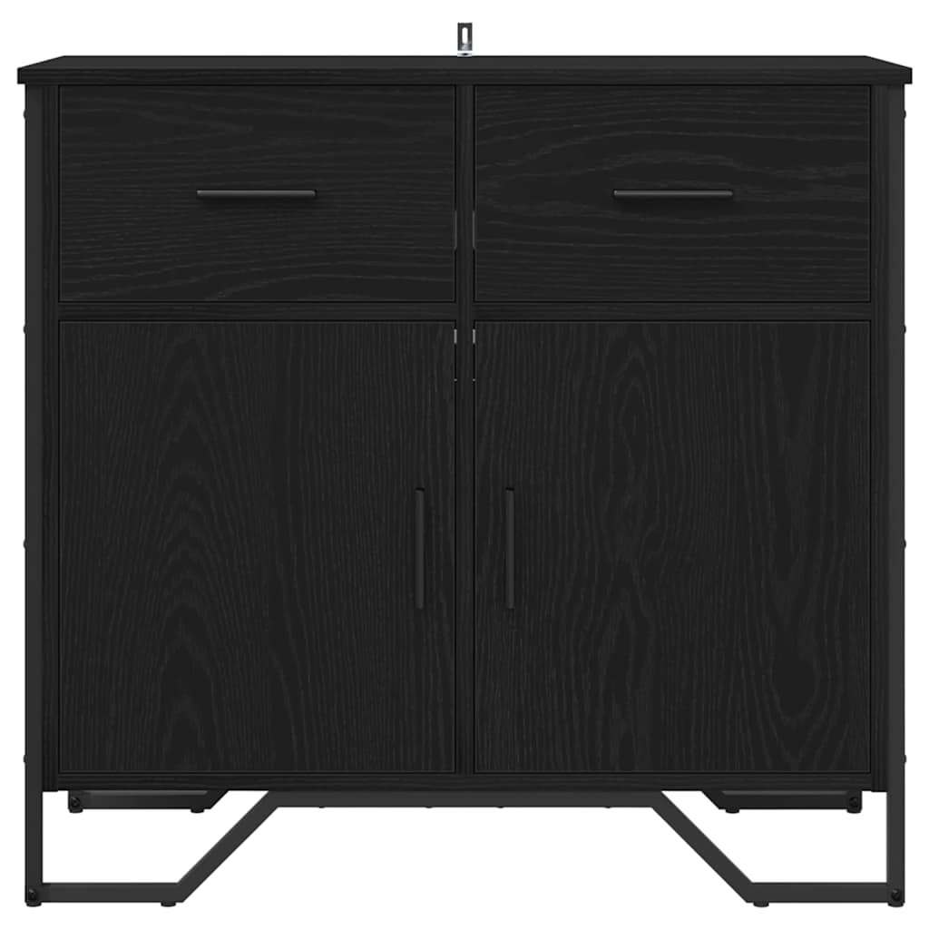 Buffet Chêne noir 79.5 x 35.5 x 74.5 cm Bois d'ingénierie - XIOS
