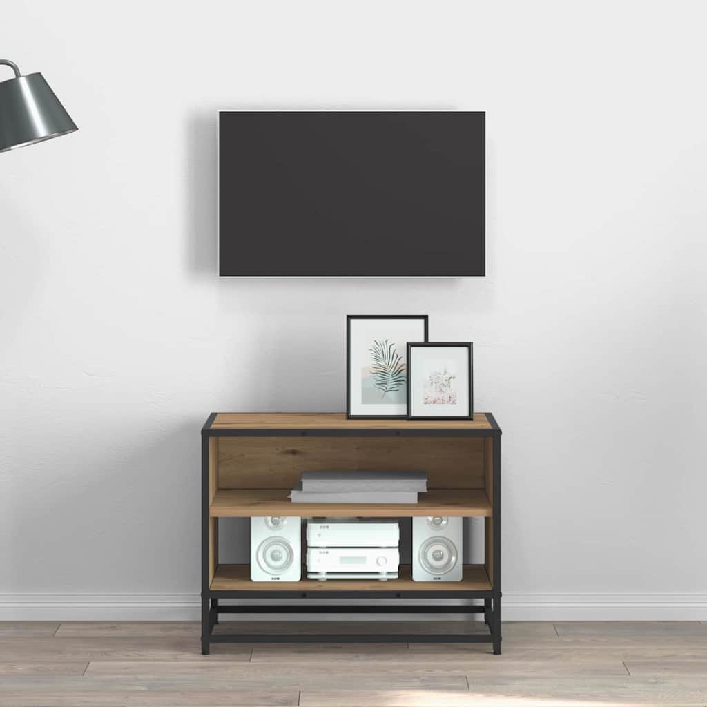 Unites TV 61 x 40 x 46 cm Chêne artisanal Bois d'ingénierie - XIOS