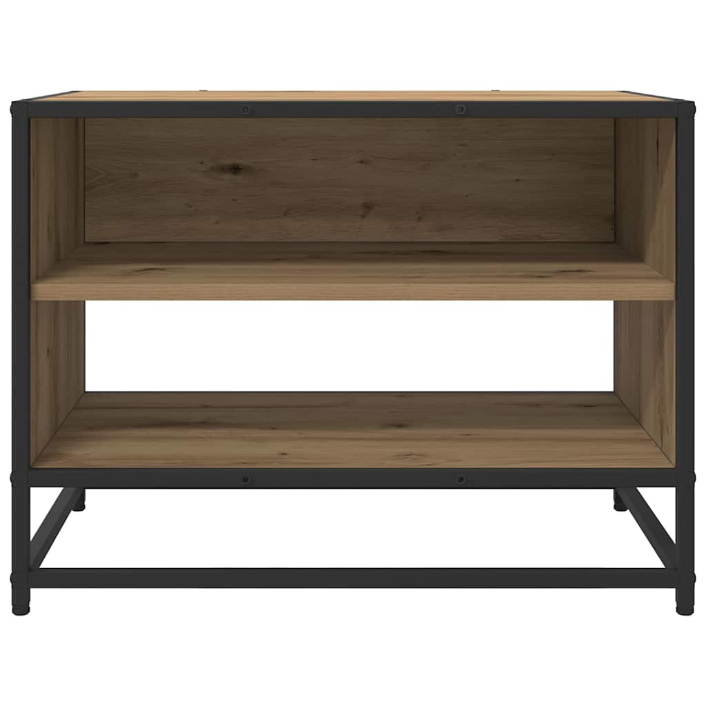 Meuble TV chêne artisanal 61 x 40 x 46 cm Bois d'ingénierie - XIOS