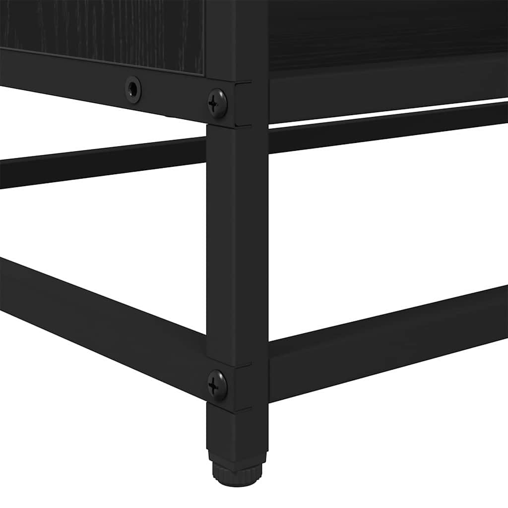 Unites TV Chêne noir 61 x 40 x 46 cm Bois d'ingénierie - XIOS