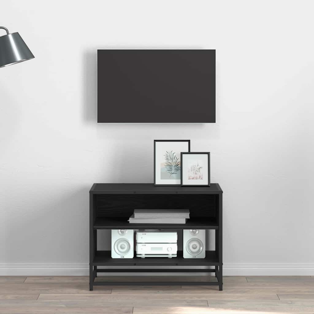 Meuble TV Chêne noir 61 x 40 x 46 cm Bois d'ingénierie - XIOS