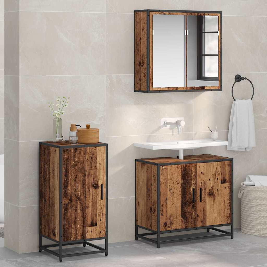 Buffet Bois ancien 35 x 35,5 x 76 cm Bois d'ingénierie - XIOS