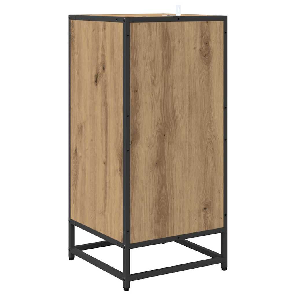 Buffet chêne artisanal 35 x 35,5 x 76 cm Bois d'ingénierie - XIOS