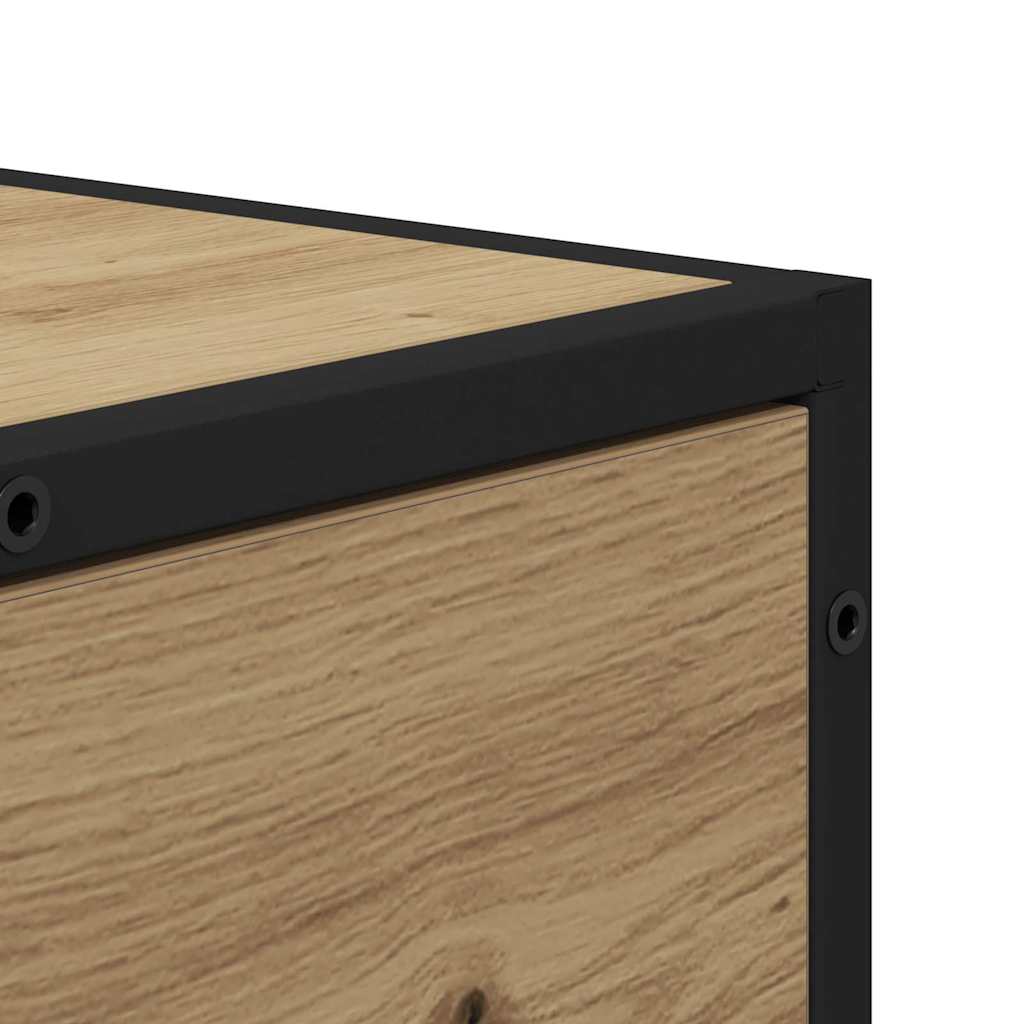 Buffet chêne artisanal 35.5 x 35 x 76 cm Bois d'ingénierie - XIOS