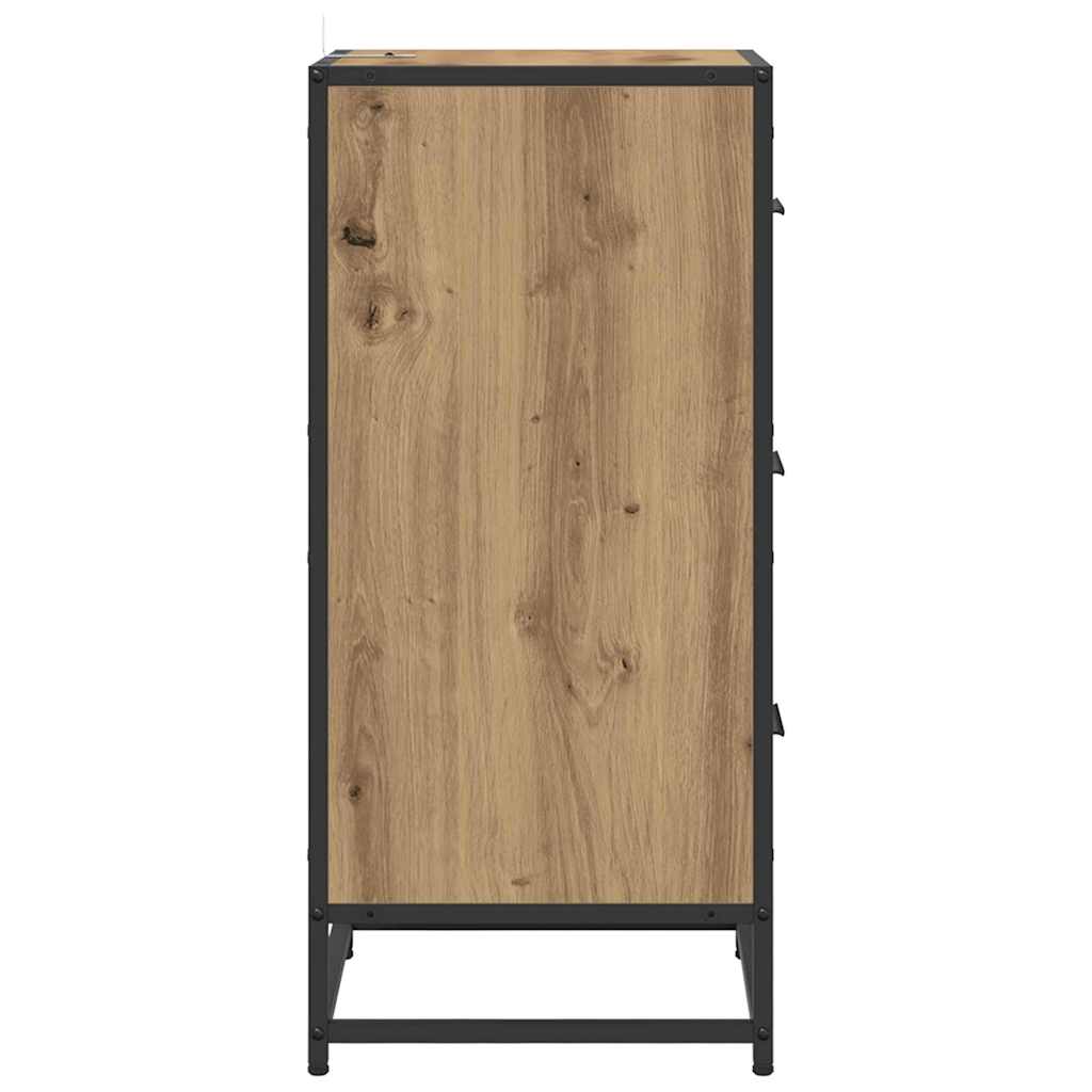 Buffet Chêne artisanal 35,5 x 35 x 76 cm - XIOS