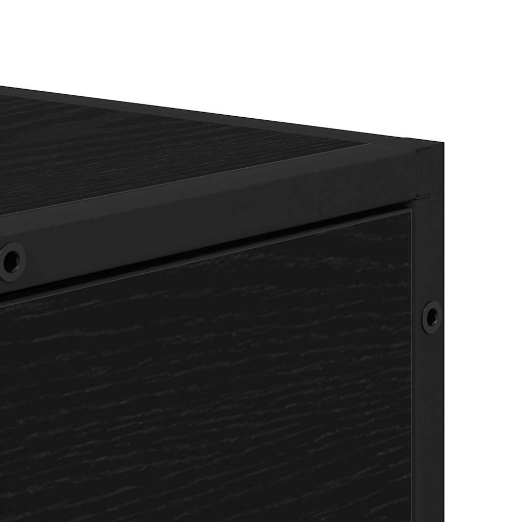 Buffet Chêne noir 35.5 x 35 x 76 cm Bois d'ingénierie - XIOS