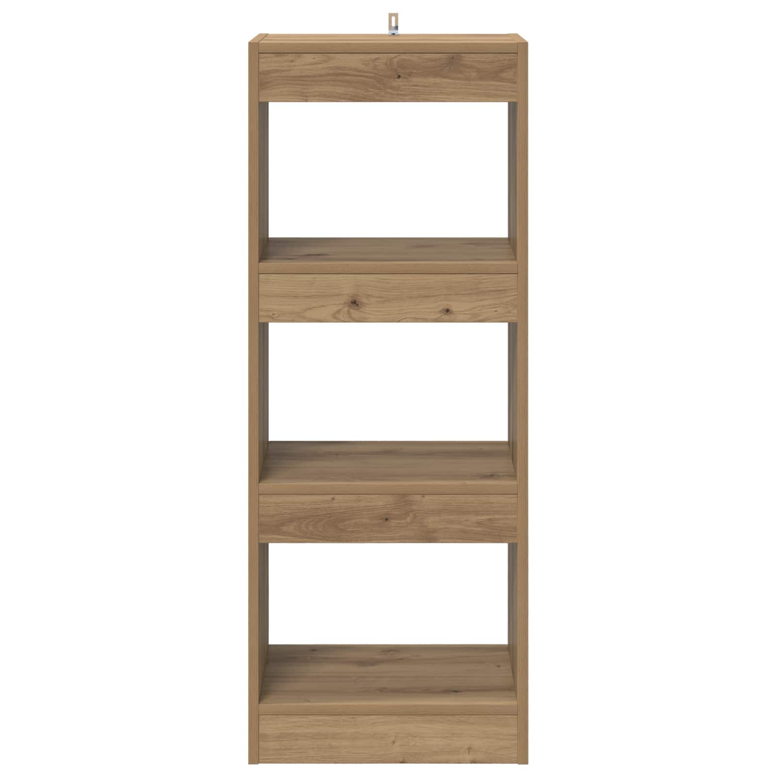 Bibliothèque chêne artisanal 37 x 30 x 103 cm Bois d'ingénierie - XIOS