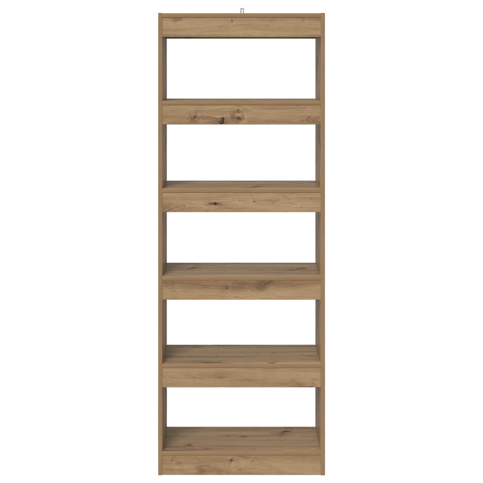 Bibliothèque chêne artisanal 60 x 30 x 166 cm Bois d'ingénierie - XIOS