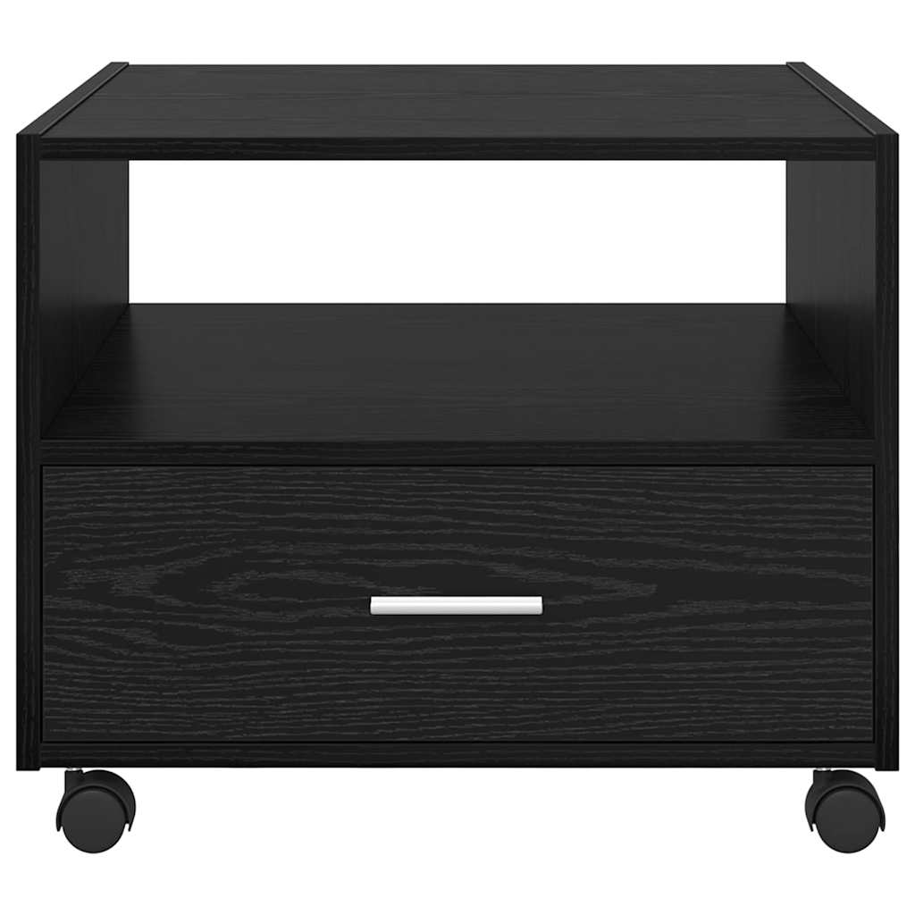 Table basse Chêne noir 55 x 55 x 45 cm Bois d'ingénierie - XIOS