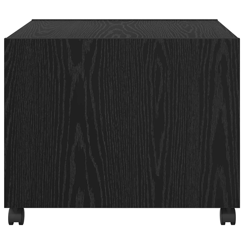 Table basse Chêne noir 55 x 55 x 45cm Bois d'ingénierie - XIOS