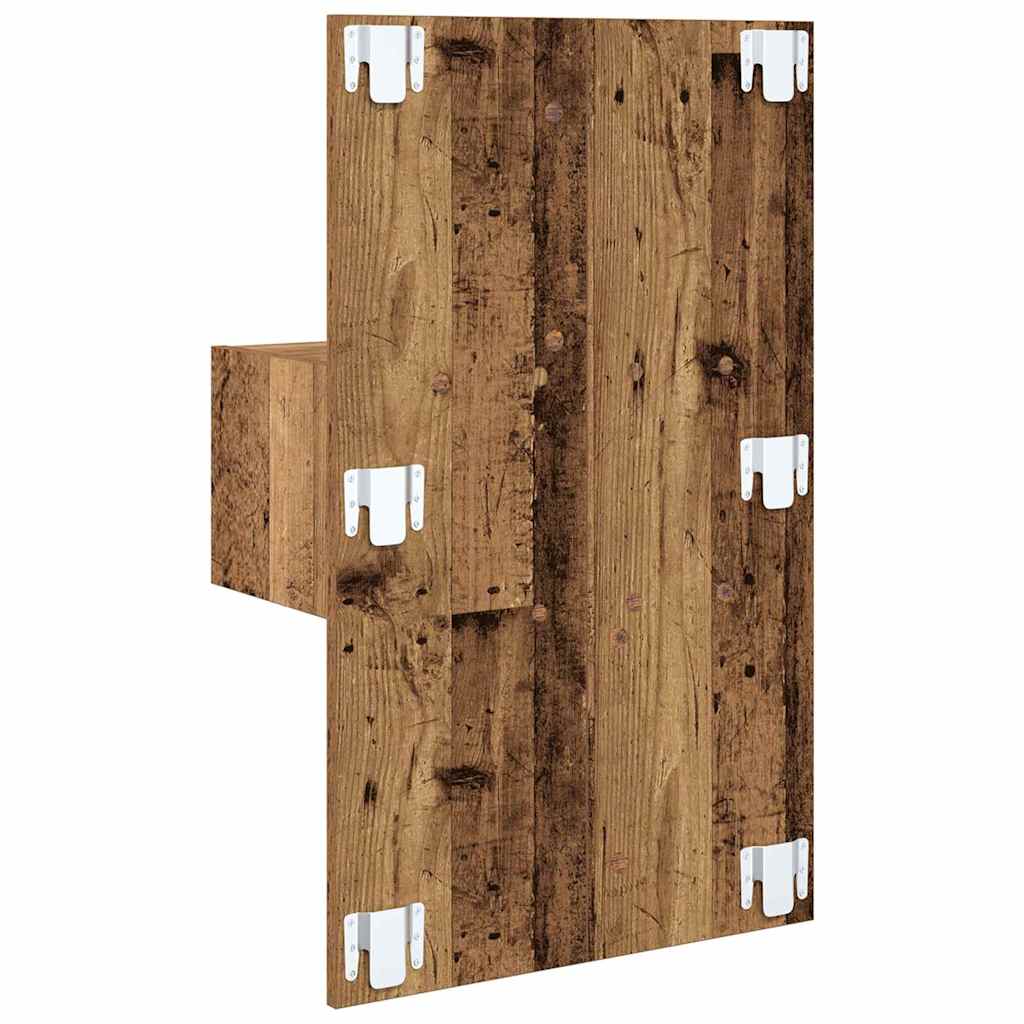 Cabinet de chevet 2 pcs Bois ancien 50 x 32,5 x 80cm - XIOS