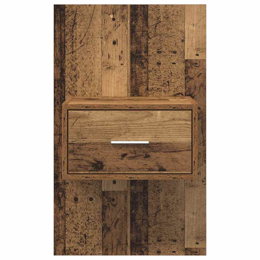 Cabinet de chevet 2 pcs Bois ancien 50 x 32,5 x 80cm - XIOS