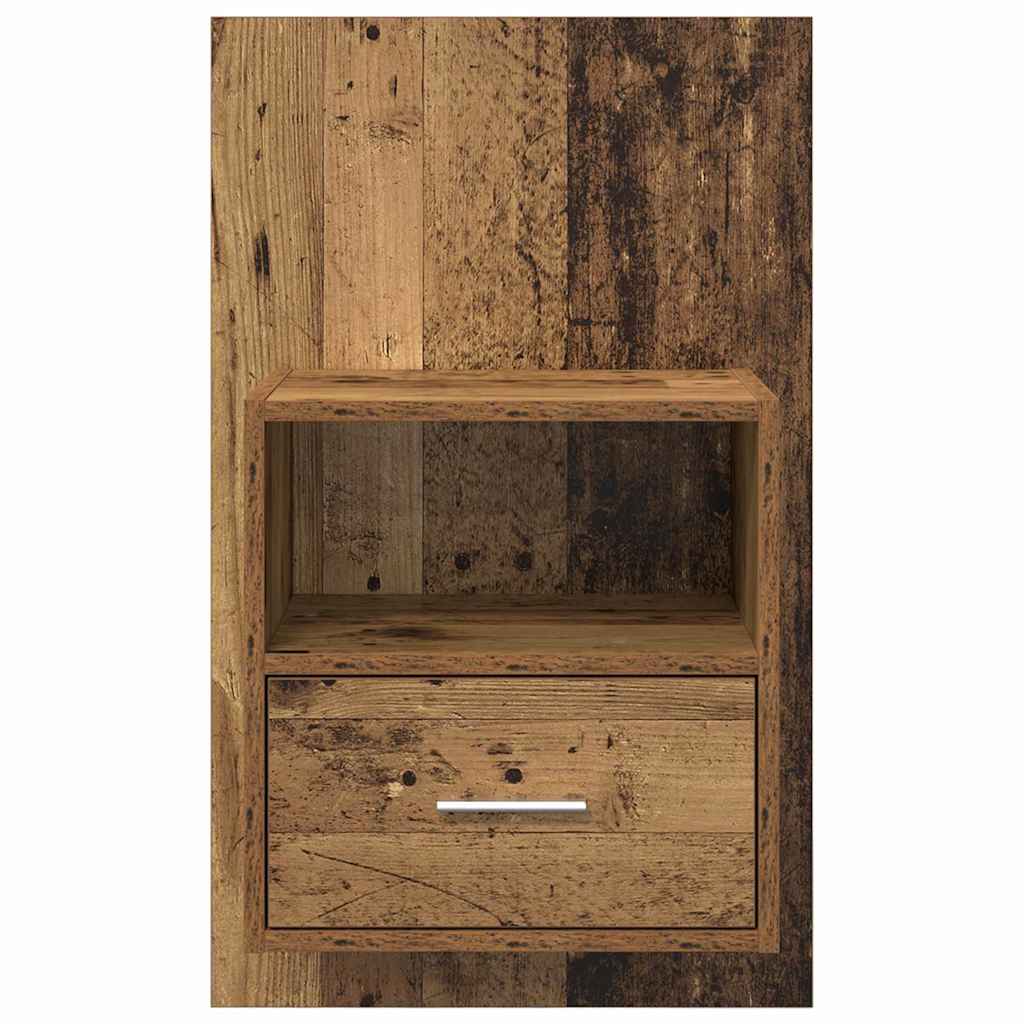 Cabinet de chevet 2 pcs Bois ancien 50 x 32.5 x 80cm - XIOS