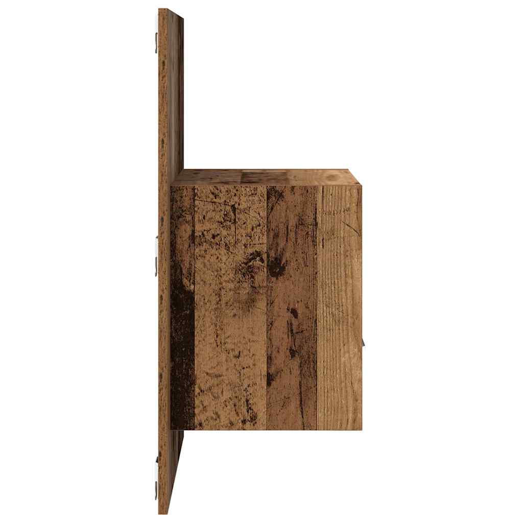 Cabinet de chevet 2 pcs Bois ancien 50 x 32.5 x 80cm - XIOS