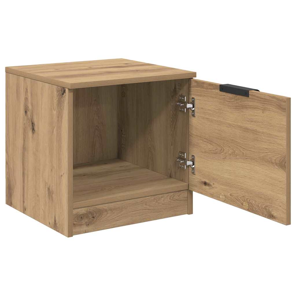 Armoire de lit 2 pc Chêne artisanal 40 x 39 x 40cm - XIOS