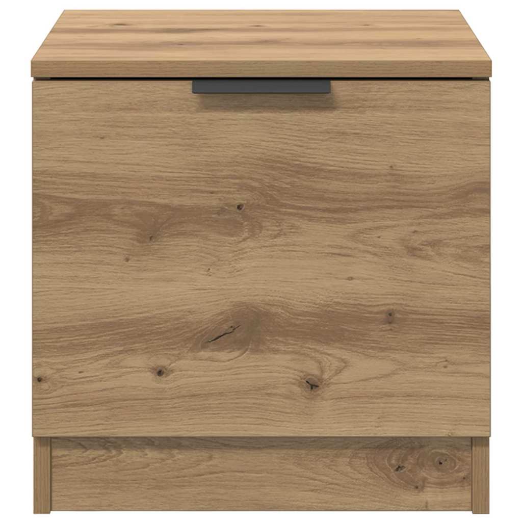 Armoire de lit 2 pc Chêne artisanal 40 x 39 x 40cm - XIOS