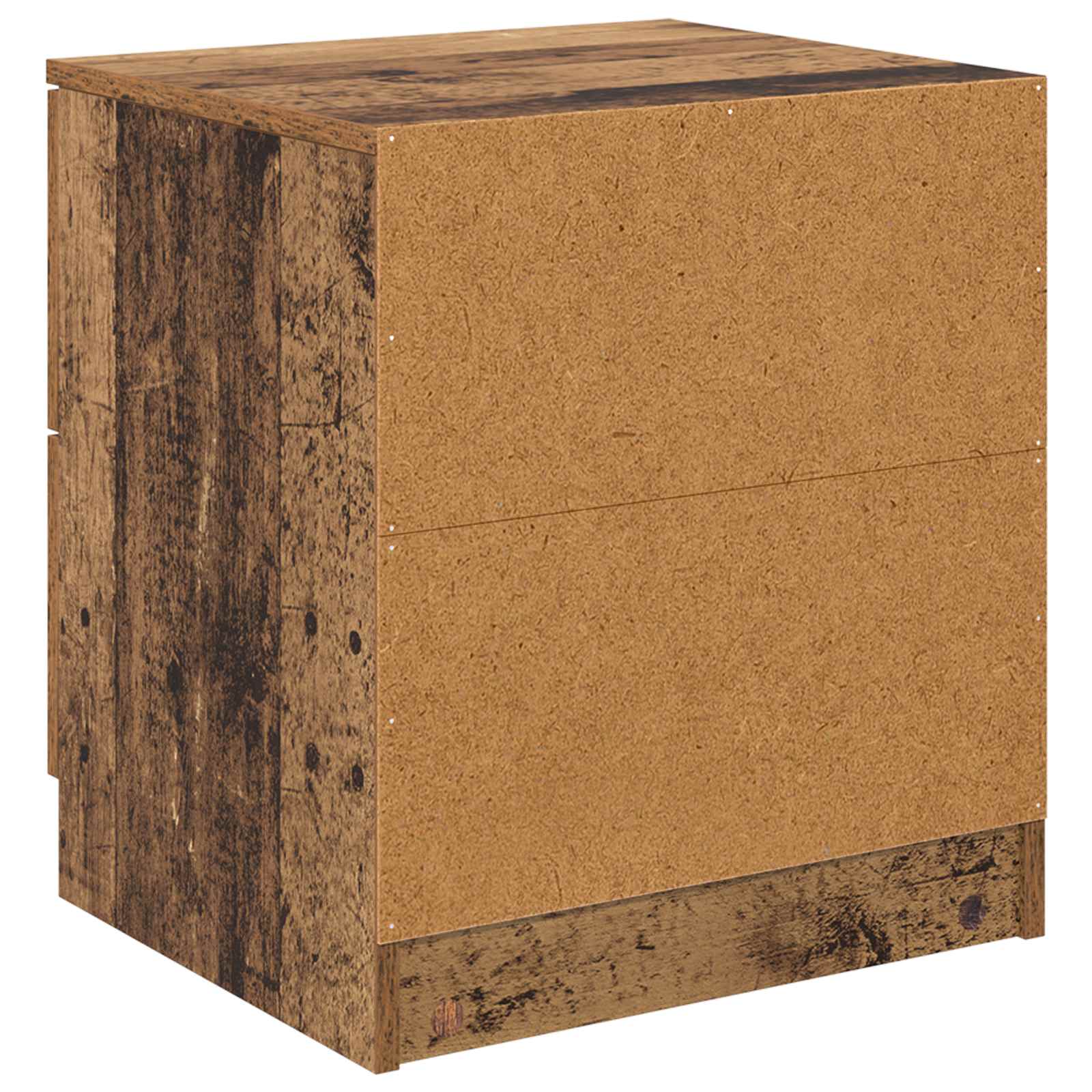 Cabinet de chevet avec tiroir 2 pcs Bois ancien 45 x 39 x 50cm - XIOS