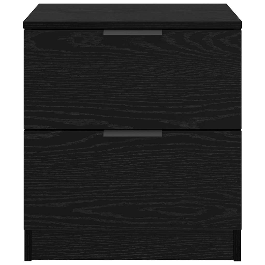 Cabinet de chevet avec tiroir 2 pcs Chêne noir 45 x 39 x 50 cm - XIOS