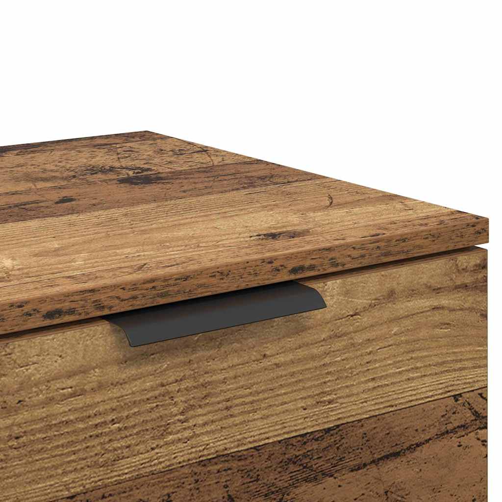 Armoire de lit avec tiroir 2 pcs Bois ancien 40 x 39 x 40cm - XIOS