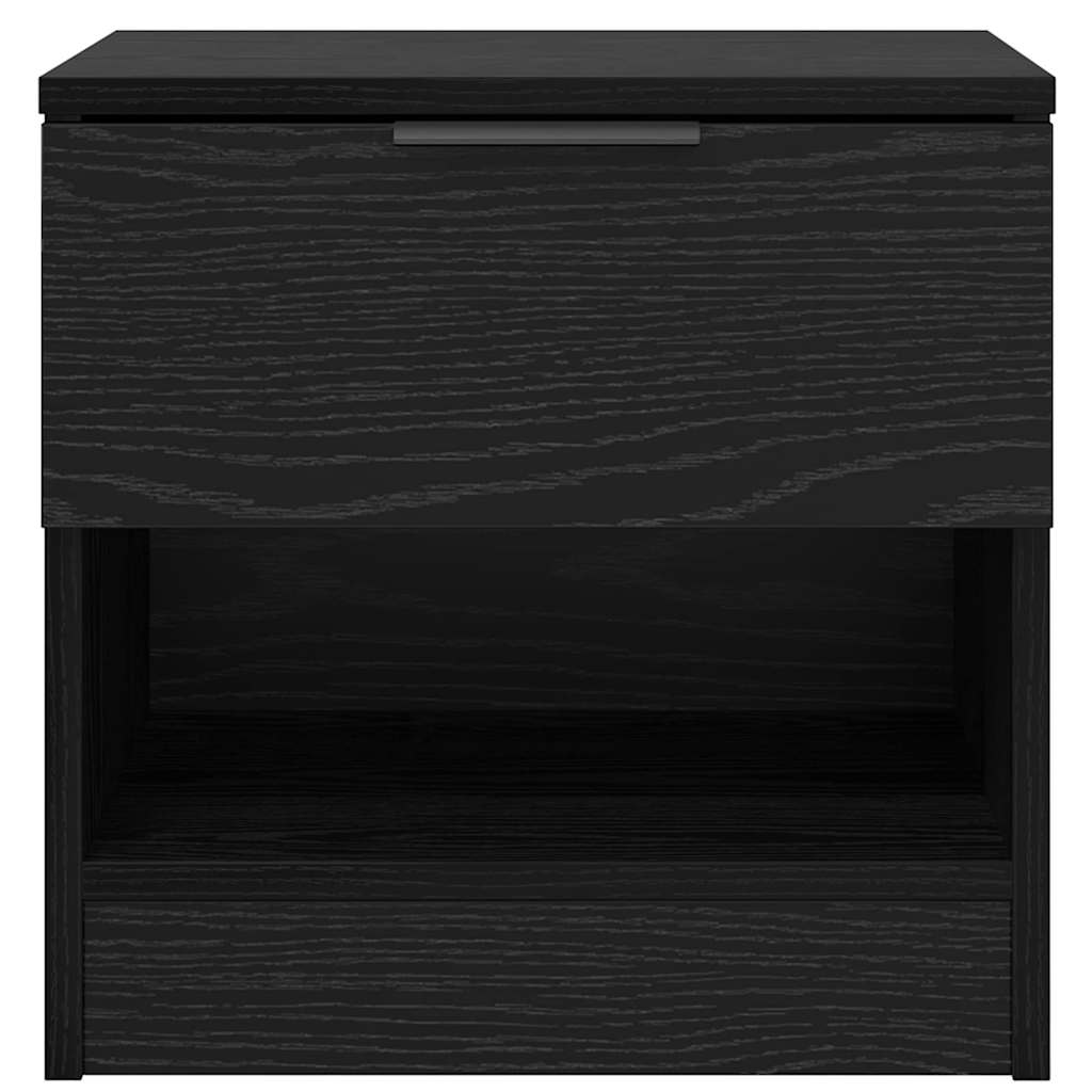 Armoire de lit avec tiroir 2 pcs Chêne noir 40 x 39 x 40 cm - XIOS