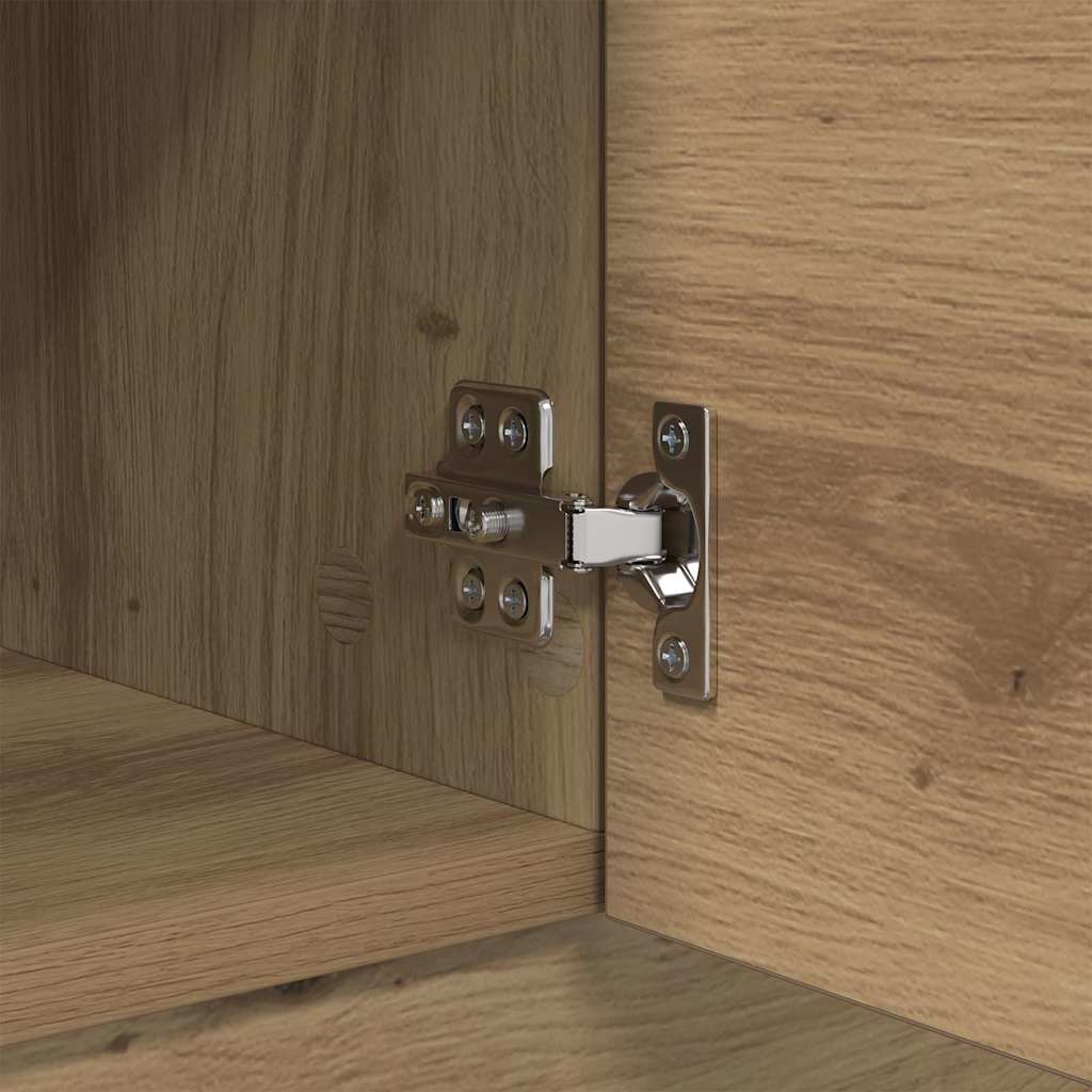 Table basse chêne artisanal 100 x 50 x 36 cm Bois d'ingénierie - XIOS