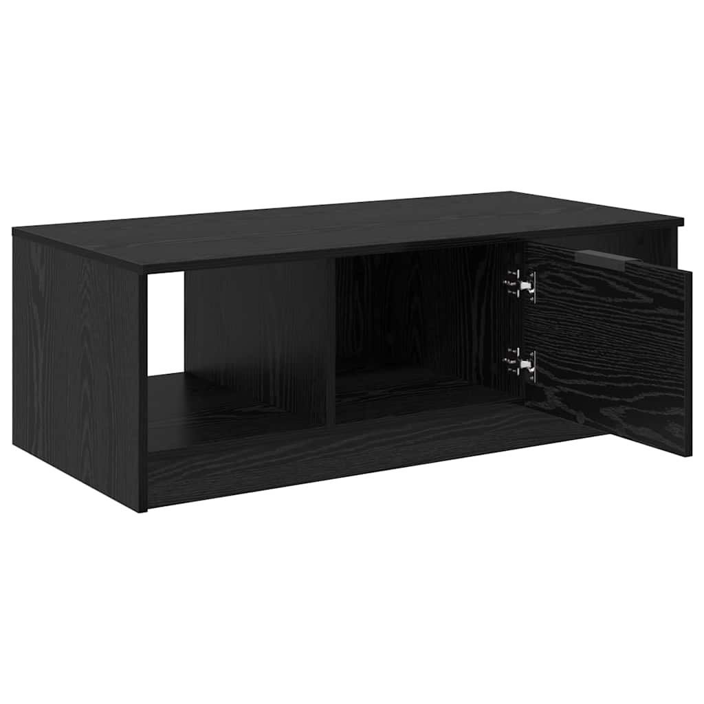 Table basse Chêne noir 102 x 50 x 36cm Bois d'ingénierie - XIOS