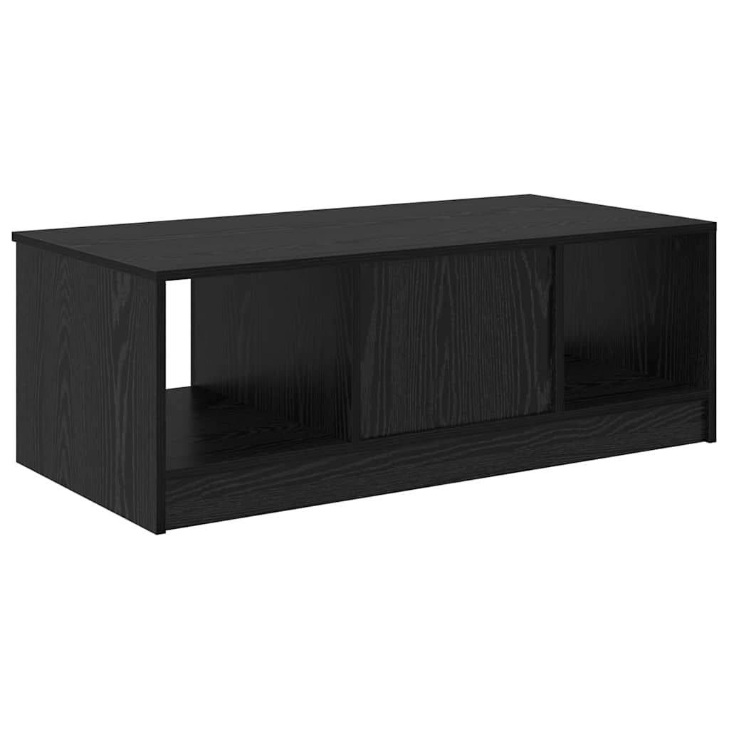 Table basse Chêne noir 102 x 50 x 36cm Bois d'ingénierie - XIOS