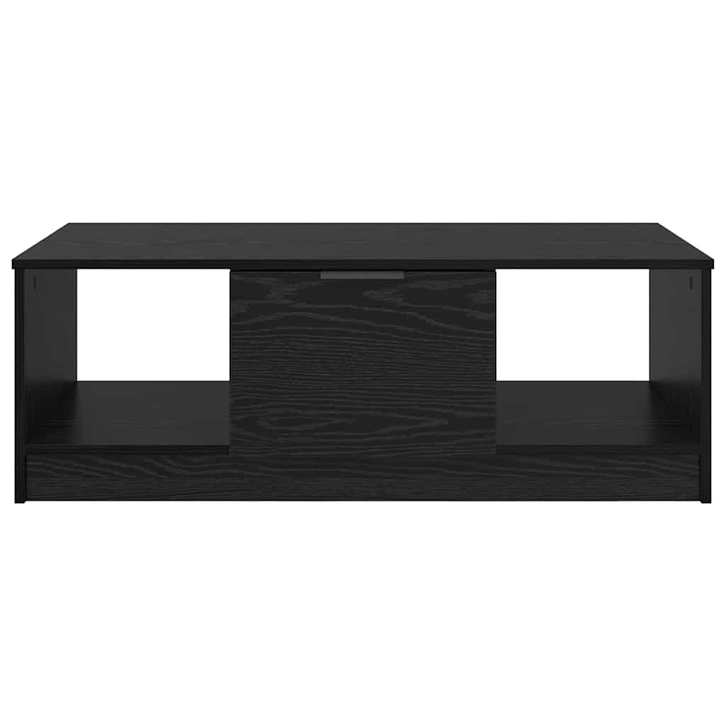 Table basse Chêne noir 102 x 50 x 36cm Bois d'ingénierie - XIOS