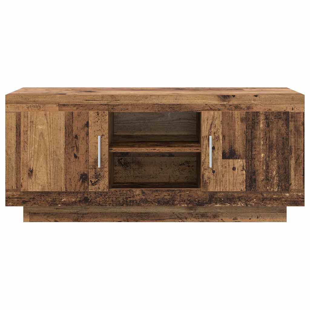 Meuble TV Bois Ancien 102 x 35 x 45 cm Bois d'ingénierie - XIOS