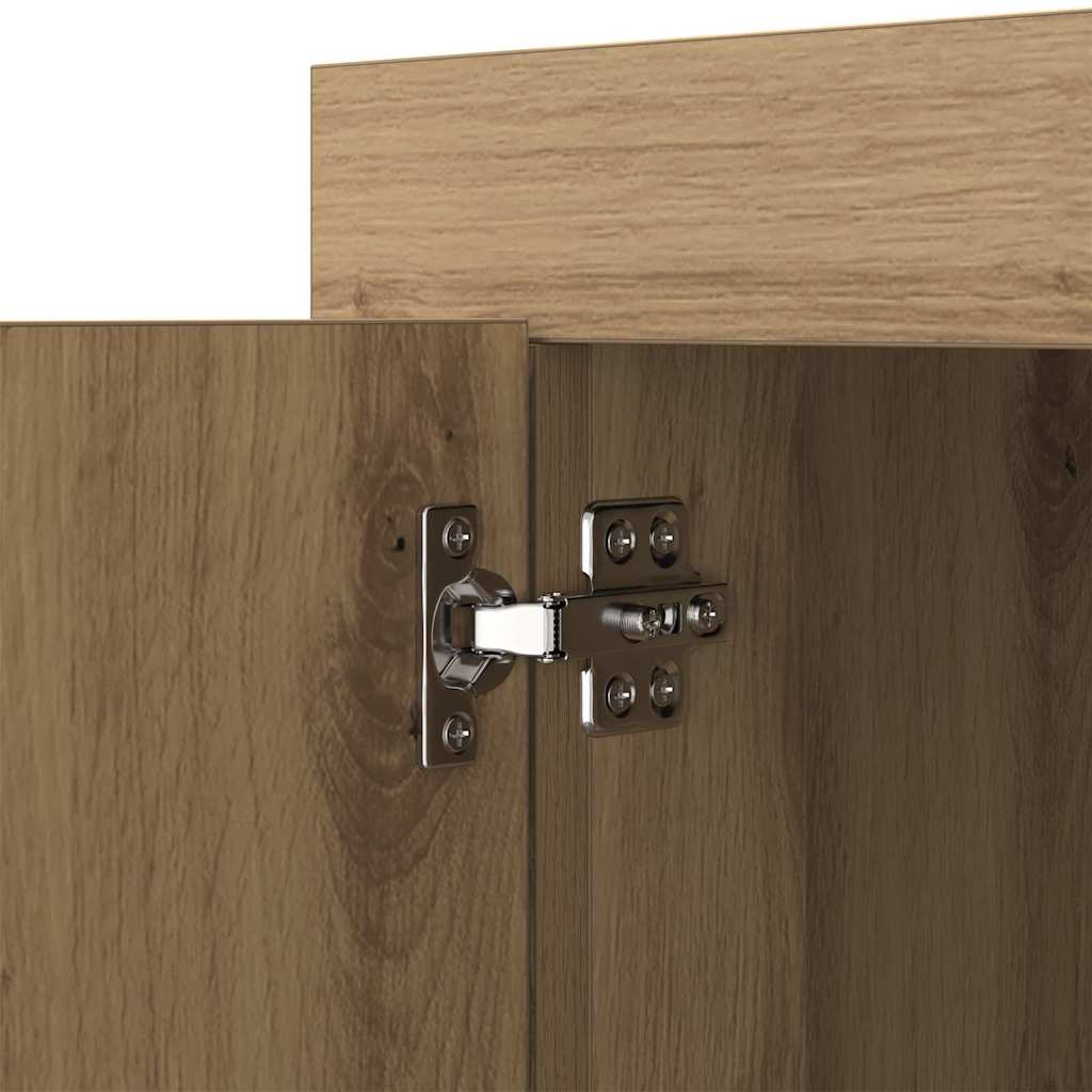 Buffet chêne artisanal 40 x 80 x 75 cm Bois d'ingénierie - XIOS