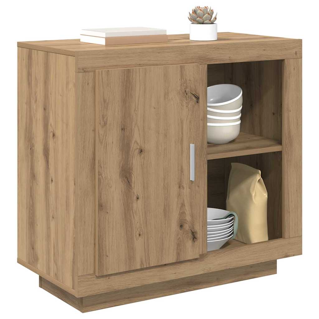 Buffet chêne artisanal 40 x 80 x 75 cm Bois d'ingénierie - XIOS