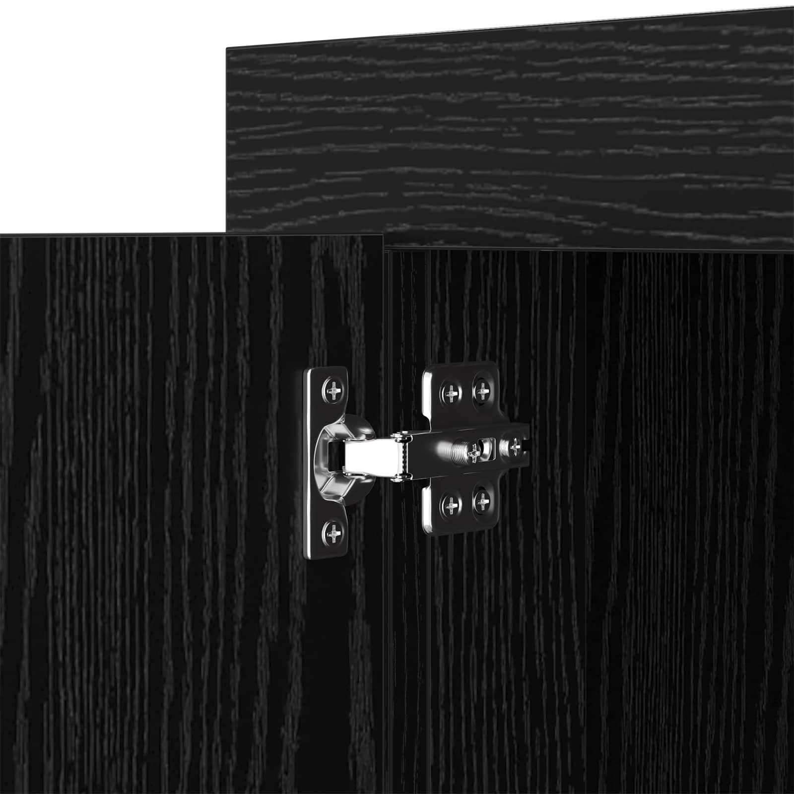 Buffet Chêne noir 80 x 40 x 75 cm Bois d'ingénierie - XIOS