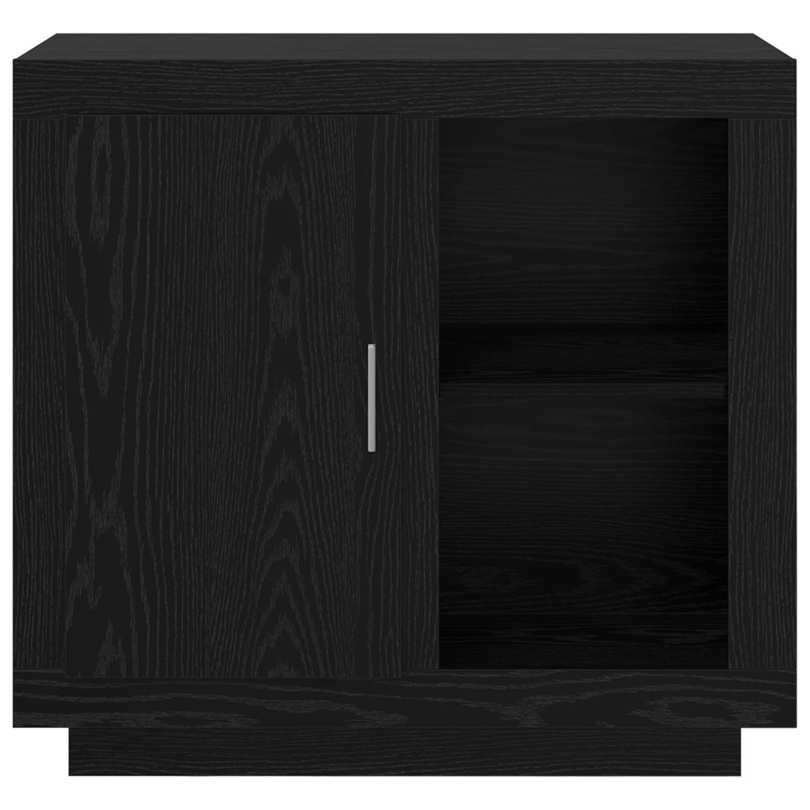 Buffet Chêne noir 80 x 40 x 75 cm Bois d'ingénierie - XIOS