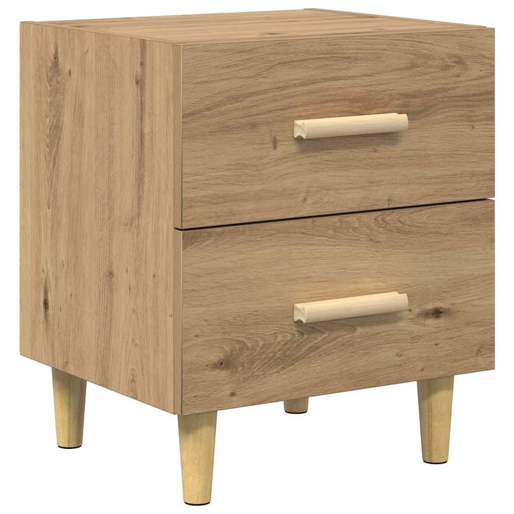 Armoire de lit 2 pcs Chêne artisanal 40 x 35 x 47.5cm - XIOS