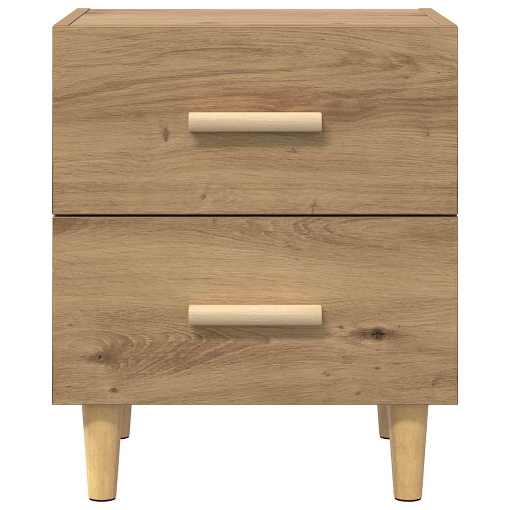 Armoire de lit 2 pcs Chêne artisanal 40 x 35 x 47.5cm - XIOS