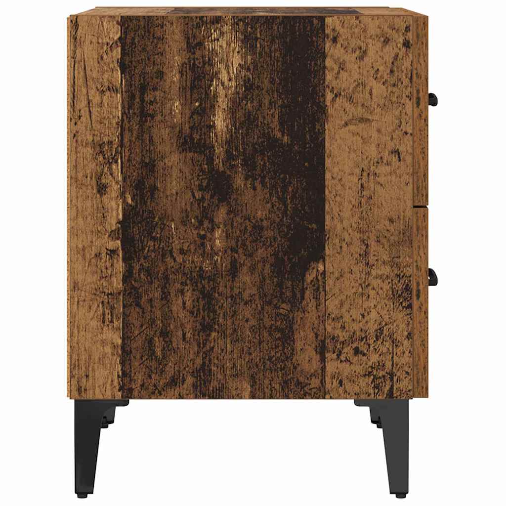 Armoire de lit Bois ancien 40 x 35 x 47,5 cm Bois d'ingénierie - XIOS