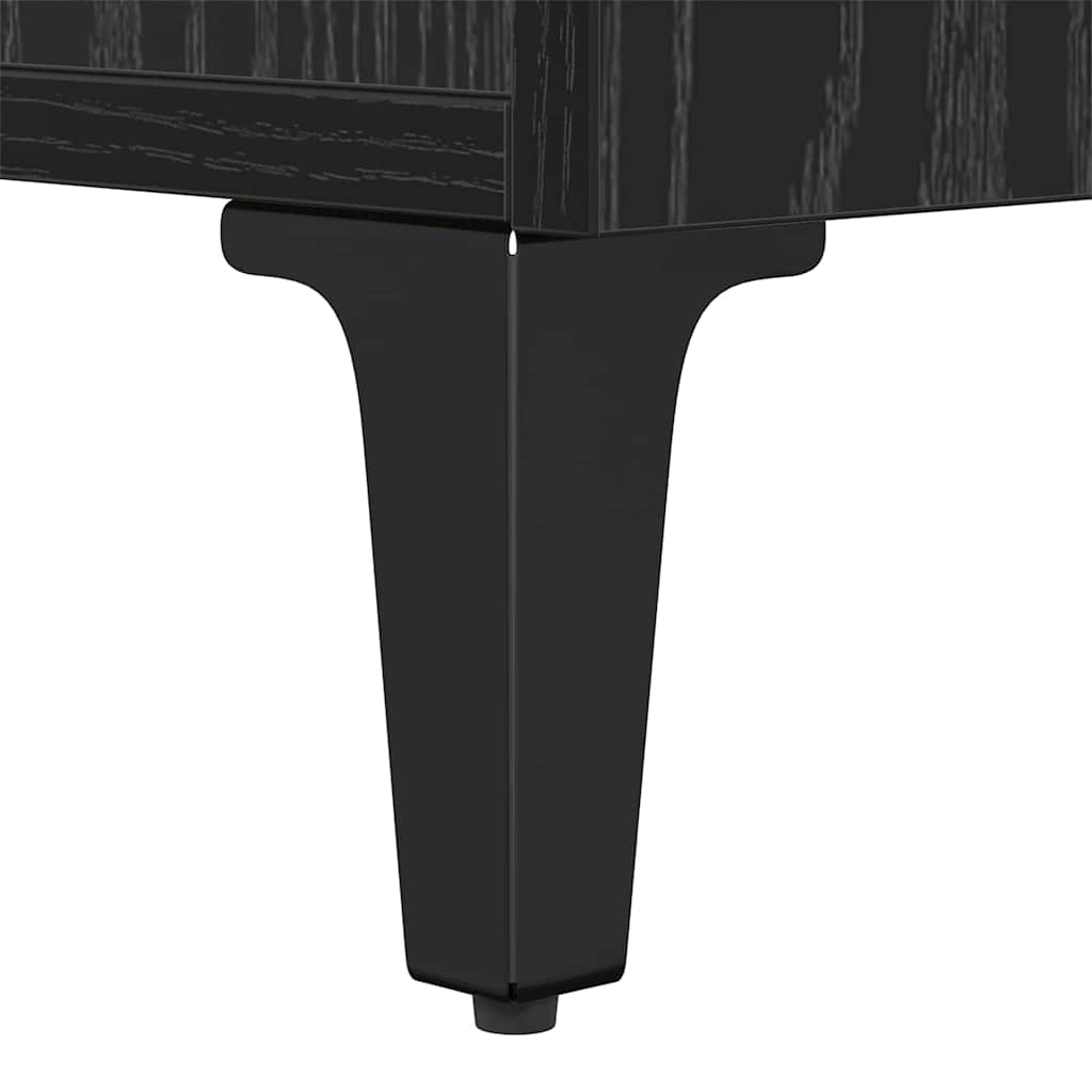 Armoire de lit avec tiroir 2 pcs Chêne noir 40 x 35 x 47,5 cm - XIOS