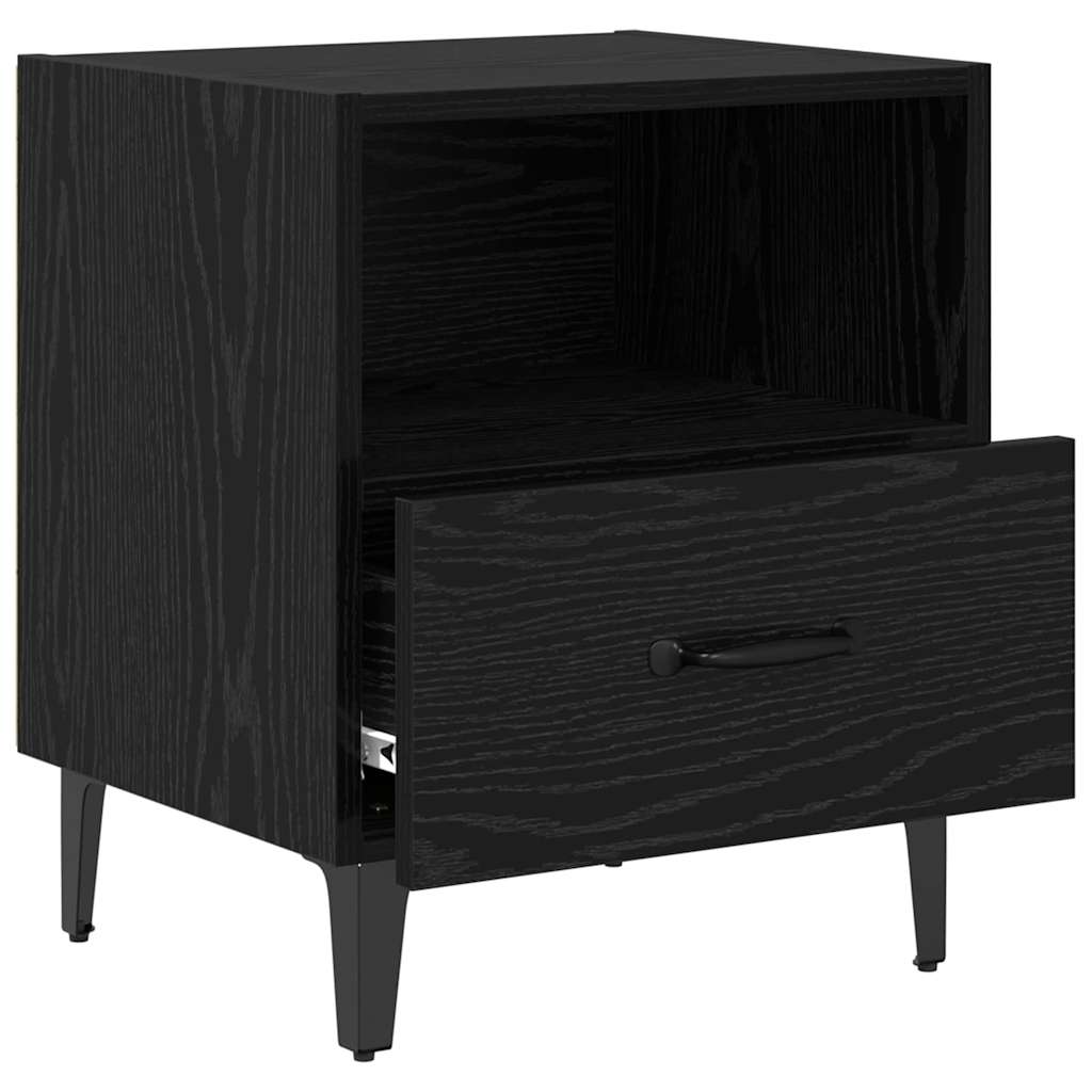 Cabinet de chevet 2 pcs Chêne noir 40 x 35 x 47.5 cm - XIOS