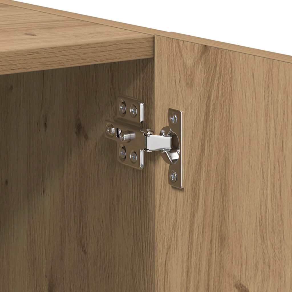 Cabinet de chevet 2 pc Chêne artisanal 40 x 40 x 50 cm - XIOS