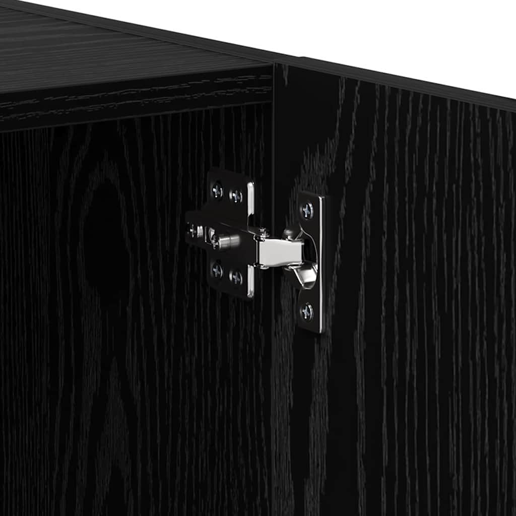 Cabinet de chevet 2 pcs Chêne noir 40 x 40 x 50 cm - XIOS