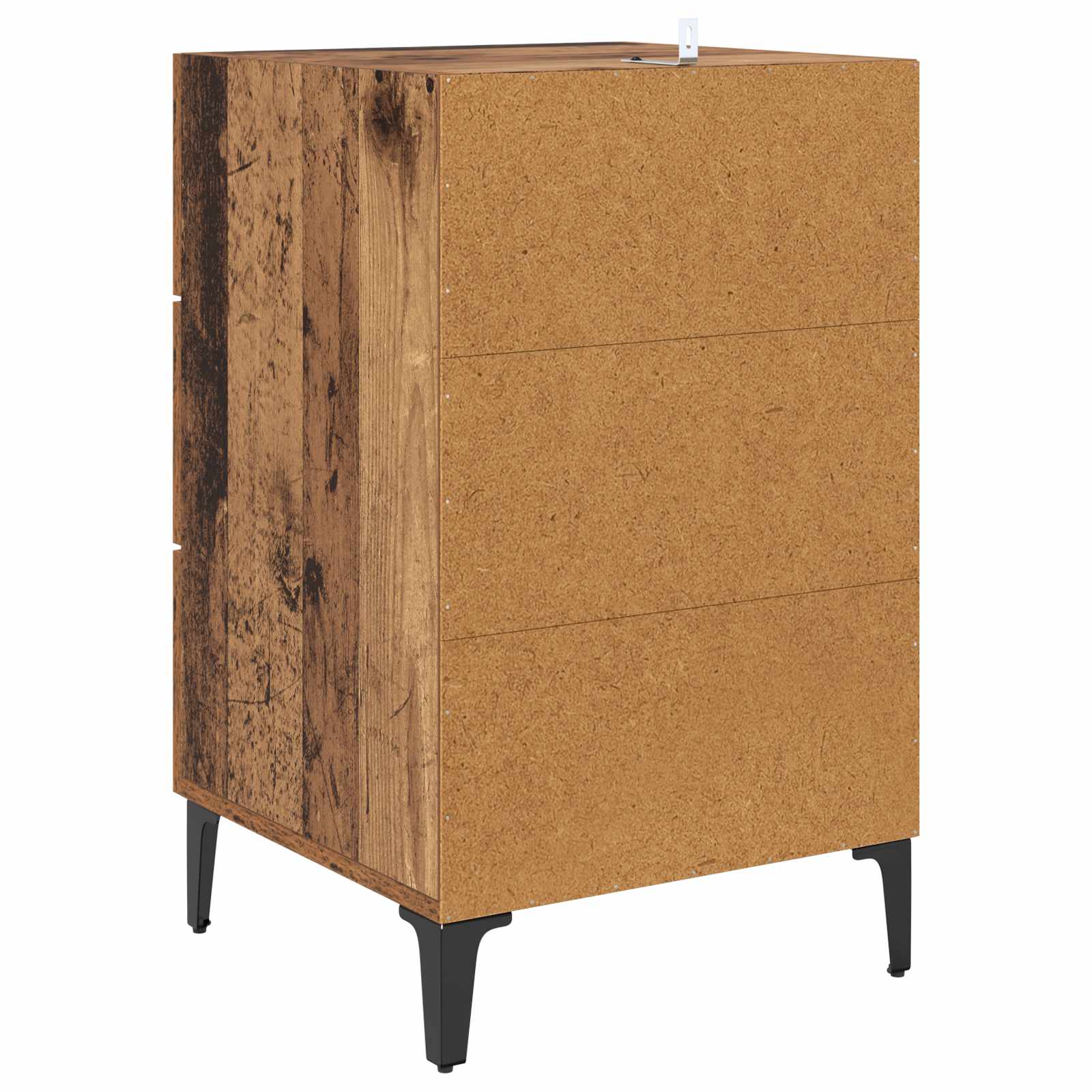 Cabinet de chevet Bois ancien 40 x 40,5 x 66 cm - XIOS