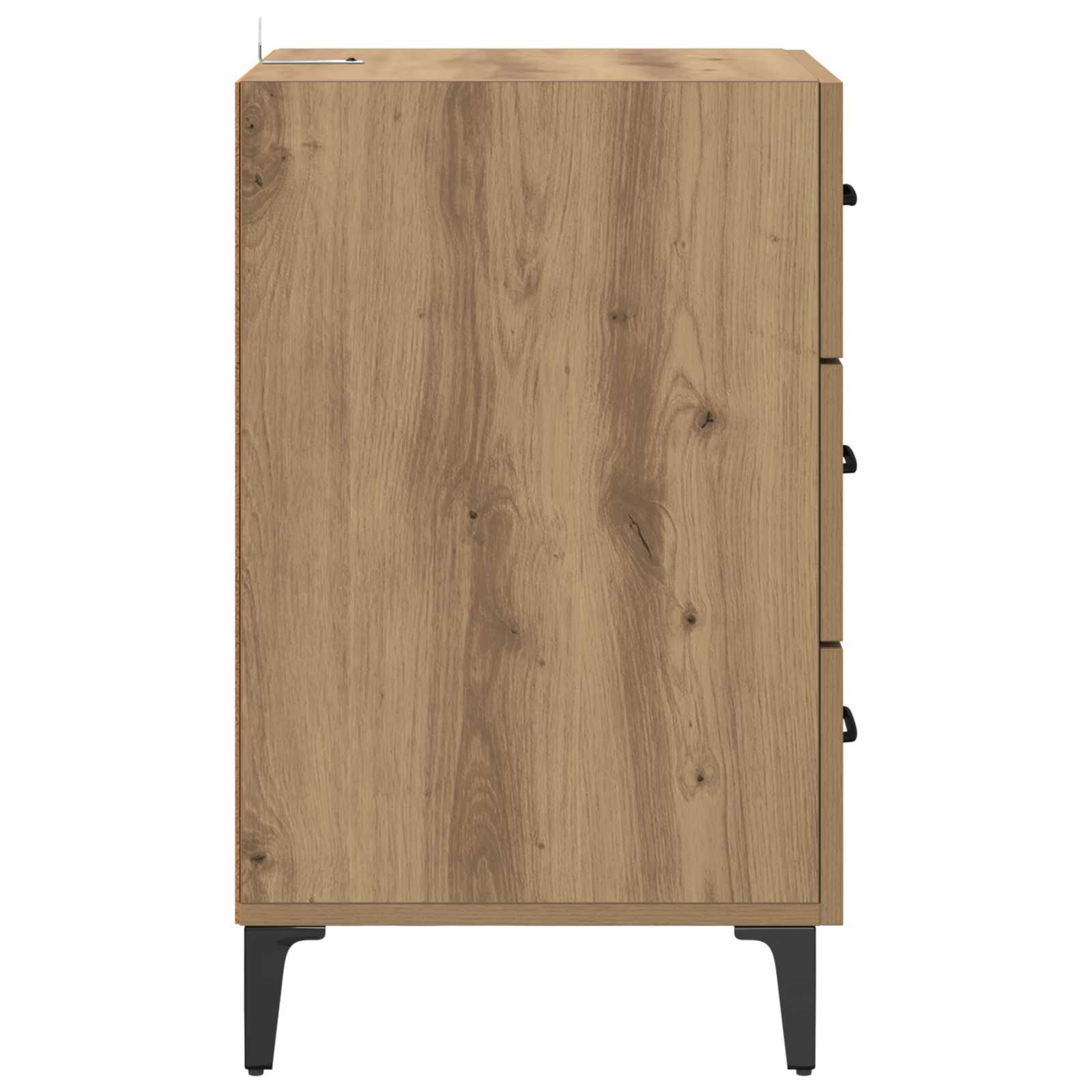 Cabinet de chevet Chêne artisanal 40 x 40,5 x 66 cm - XIOS